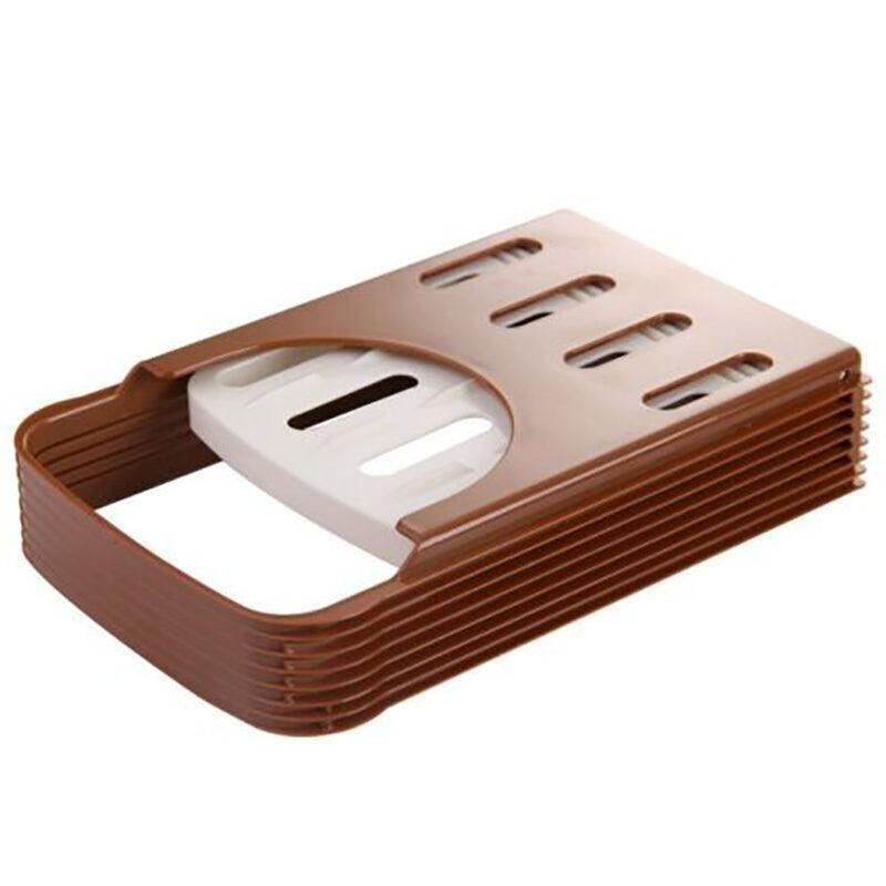 Kitchen Utensils: Foldable Bread Slicer Cutting Guide for Loaf Toast Adjustable Thickness