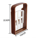 Kitchen Utensils: Foldable Bread Slicer Cutting Guide for Loaf Toast Adjustable Thickness