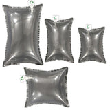 100pcs Inflatable Air Column Bag Bubble Wrap Cushion Packaging Buffer Filling - 20x20cm