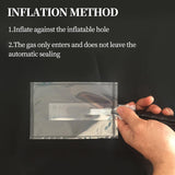 100pcs Inflatable Air Column Bag Bubble Wrap Cushion Packaging Buffer Filling - 20x20cm