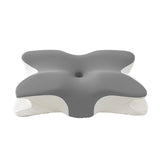 Cushions & Throws: Memory Foam Butterfly Pillow Neck Support Slow Rebound Cervical Pillow - Dark Grey