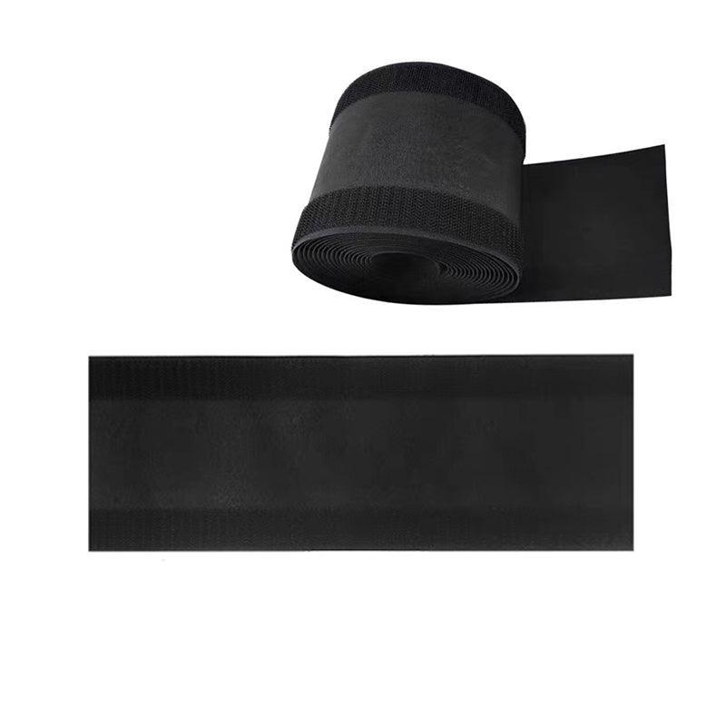 Cable Management: Cable Cover Nylon Sticky Wire Protector Floor Blanket Reusable Cord Tube Cover - Black-3Meter(with adhesive)-Floor