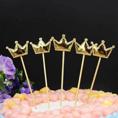 Party Supplies: Happy Birthday Acrylic Cake Topper Cake Decoration Golden Silver Party - Colourful-Star