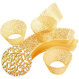 Bakeware & Accessories: 25pcs Laser Cut Cupcake Wrappers Wedding Party Baking Decorations in 8 Colours - Black