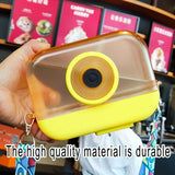 Novelty Gifts: Plastic Camera Straw Mug Backpack Leak Proof Outdoor Travel Mug Hiking Camping