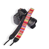 Camera Accessories: Camera Strap Compatible With Sony Nikon Olympus Dslr Canon Vintage Shoulder Neck - Black