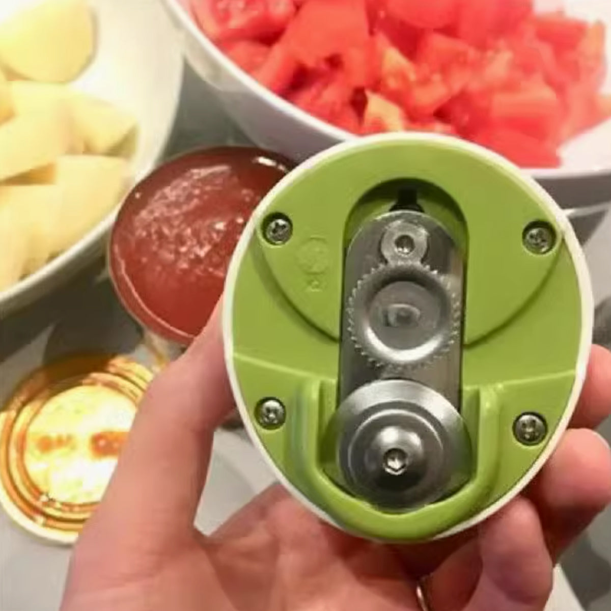Kitchen Utensils: Can Opener Set 2pcs Manual Bottle Opener Stainless Steel Kitchen Tool for Home