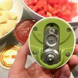 Kitchen Utensils: Can Opener Set 2pcs Manual Bottle Opener Stainless Steel Kitchen Tool for Home