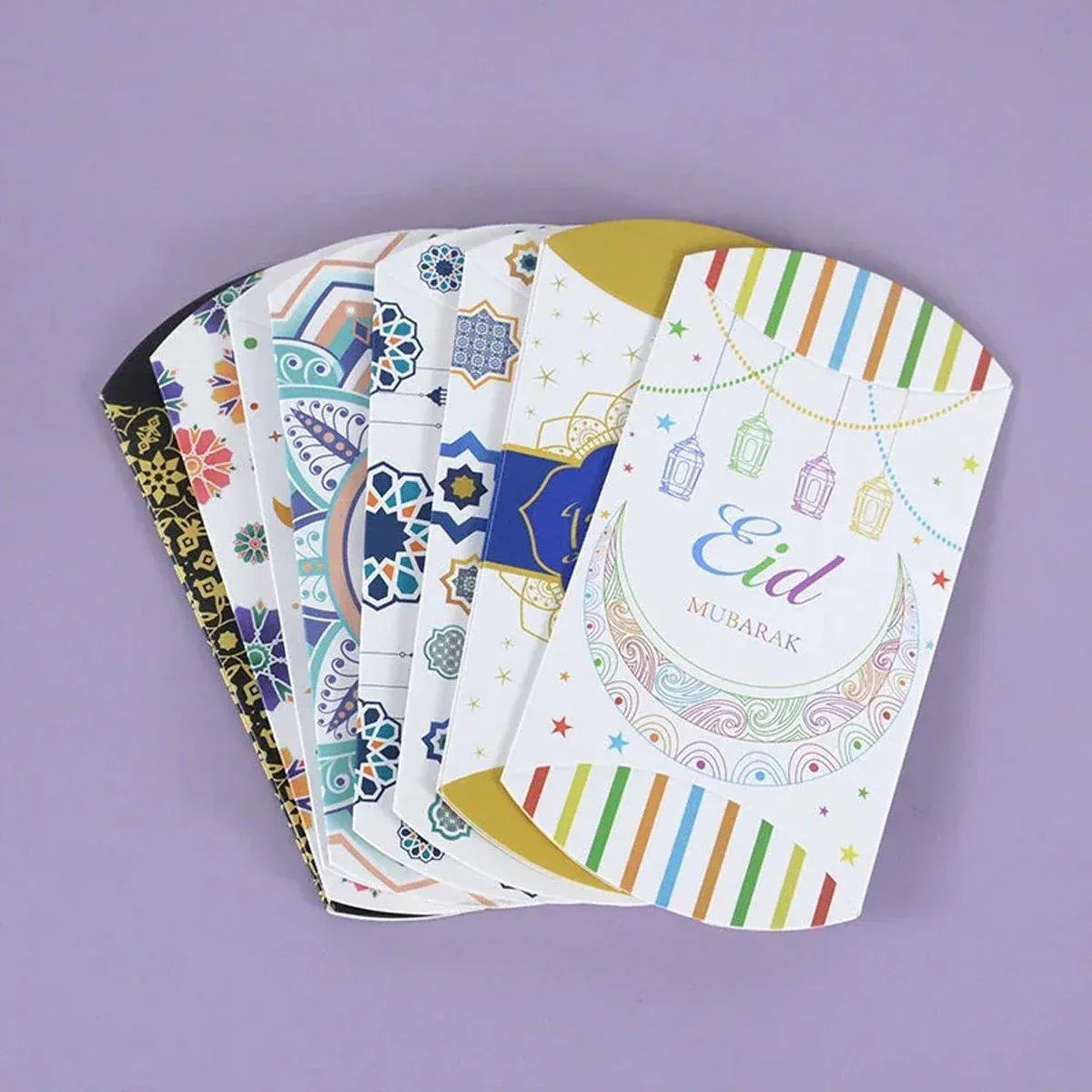 Assorted Eid and Ramadan Pillow Gift Boxes - 50 Pieces