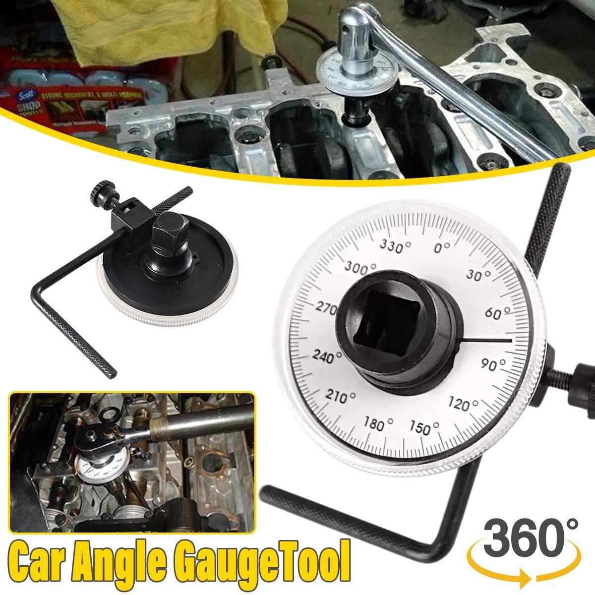 Measuring Tools & Sensors: Automobile Torque Meter Angle Measuring Instrument Tool for Wrench and Ruler