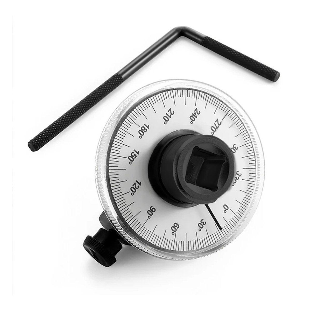 Measuring Tools & Sensors: Automobile Torque Meter Angle Measuring Instrument Tool for Wrench and Ruler