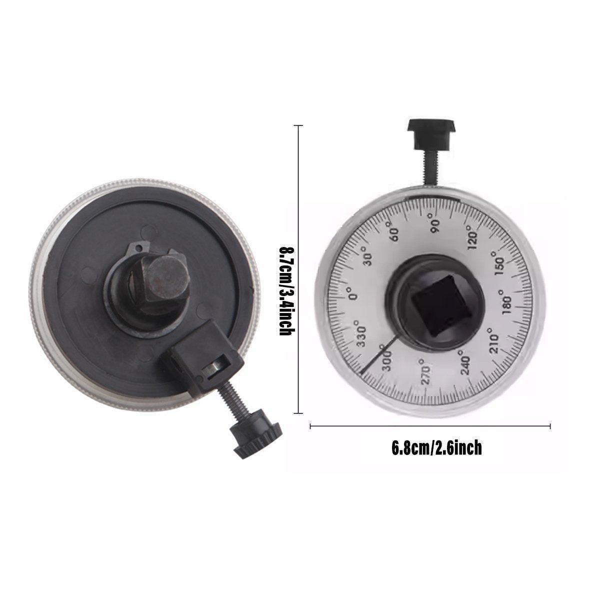 Measuring Tools & Sensors: Automobile Torque Meter Angle Measuring Instrument Tool for Wrench and Ruler
