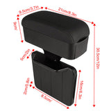 Automotive Decor: Multifunctional Armrest Storage Box Gap Organizer for Vehicle Interior Use