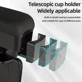 Automotive Decor: Multifunctional Armrest Storage Box Gap Organizer for Vehicle Interior Use