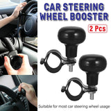 2PCS Car Steering Wheel Booster Auxiliary Ball One Hand Turn Saver Driving Aid