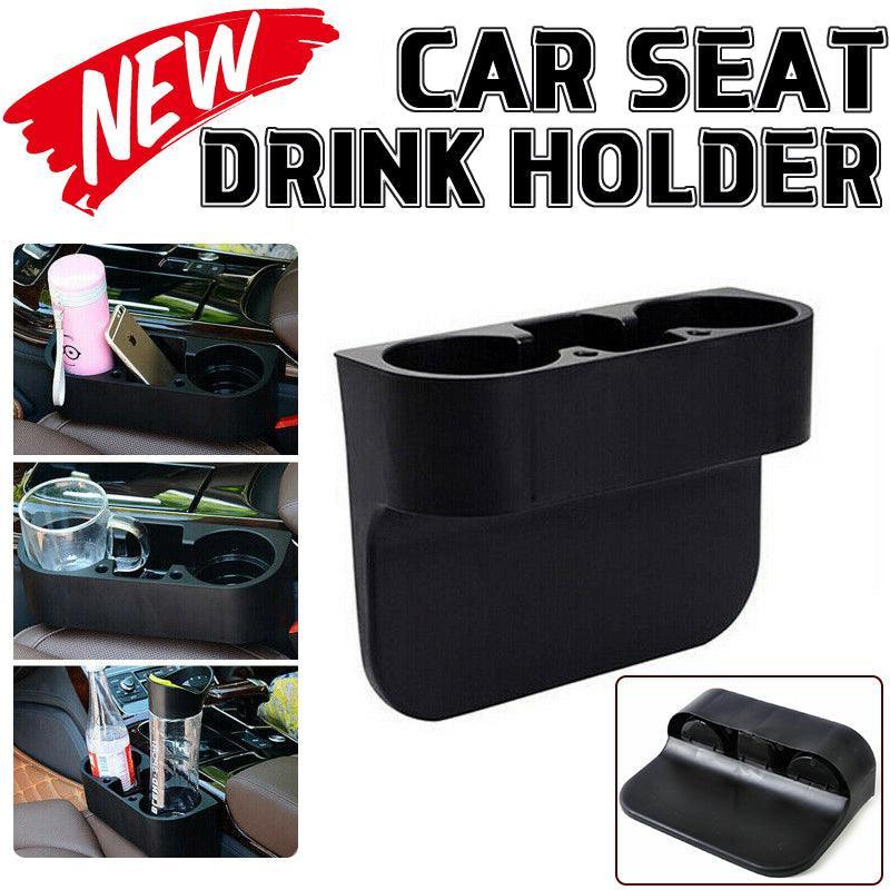 Automotive Decor: Multifunctional Car Console Gap Cup Holder for Bottles Snacks and Small Items