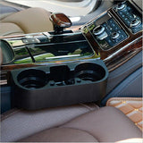 Automotive Decor: Multifunctional Car Console Gap Cup Holder for Bottles Snacks and Small Items