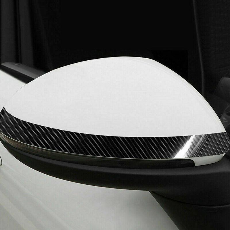 Automotive Parts: Cardoor Sill Protector Strip Carbon Fiber Bumper Sticker Rubber Trim Edge 5Cm*3M