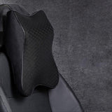 Automotive Parts: Memory Foam Vehicle Headrest Cushion for Neck and Lumbar Support Comfort
