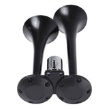 12V 24V Dual Trumpet Air Horn with Electric Valve 110dB for Truck Boat Lorry