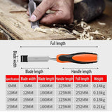 Hand Tools: 4PCS Woodworking Chisel Set Manual Carving Tools for Wood Craft DIY Projects