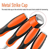 Hand Tools: 4PCS Woodworking Chisel Set Manual Carving Tools for Wood Craft DIY Projects