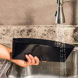 2PCS Seat Side Gap Organiser Storage Box for Phone and Keys Black