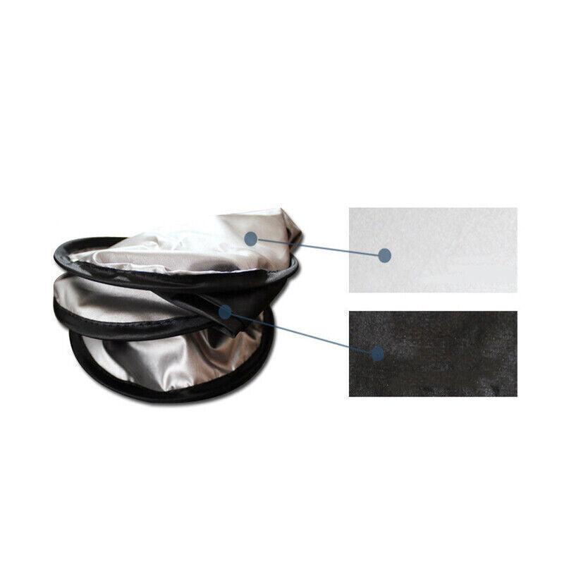 Automotive Decor: Car Windshield Sunshade Foldable 150×70cm UV Block Front Visor for SUV Van