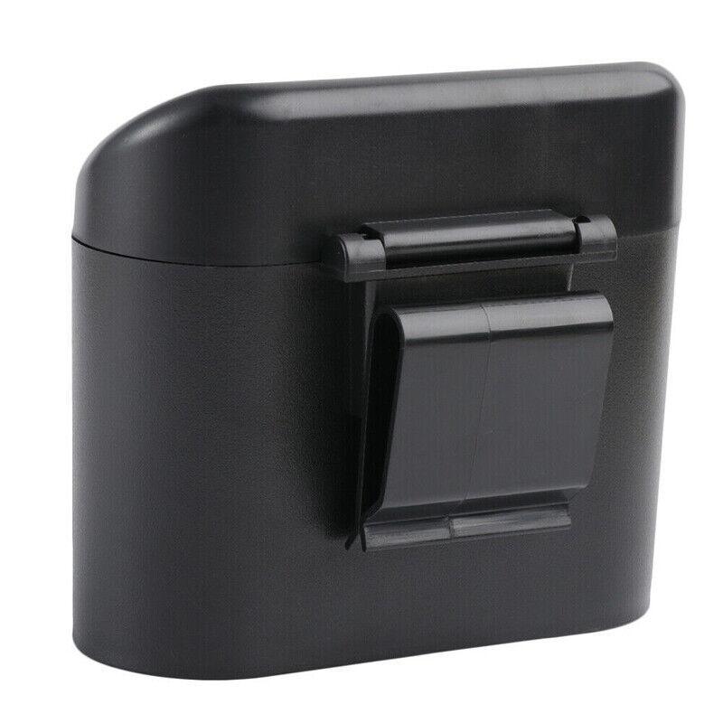 Automotive Decor: Mini Car Trash Bin with Lid Multifunction Rubbish Can for Vehicle Office Desktop Use