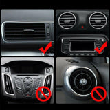 Automotive Decor: Car Cup Holder Air Vent Drink Mount Black Clip-On Can Bottle Holder for Vehicle Black