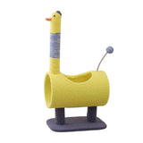 Cat Scratchers: Climbing Frame Cat Scratching Post Jumping Platform Pet Toys for Cats and Kitten - Yellow