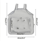 Reptile & Amphibian Habitats: Cat Carrying Apron Non Stick Hair Kangaroo Pouch Pet Grooming Suit Portable