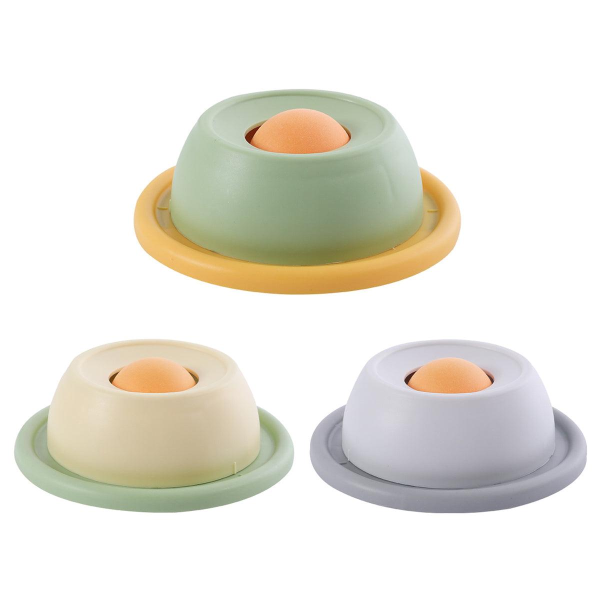 Cat Scratchers: Cat Lick Toys Slow Food Tray Tease Interactive Cat Toy for Eating and Fun - Yellow
