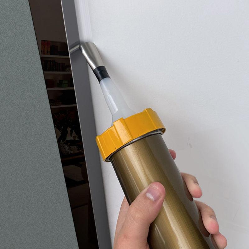 Caulking Tools: 17PCS Stainless Steel Perfect Caulking Nozzle Applicator Sealant Finishing Tool