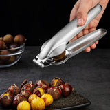 Kitchen Utensils: Chestnut Opener 304 Stainless Steel Cross Chestnut Shell Stripper Nut Cracker
