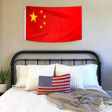 Outdoor Decorations & Lights: Large Chinese China Flag Heavy Duty Outdoor 90 X 150 cm - 3Ft X 5Ft