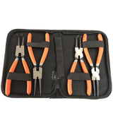 Hand Tools: 4 Pcs 7inch Circlip Plier Snap Ring Pliers Heavy Duty External Internal With Pouch