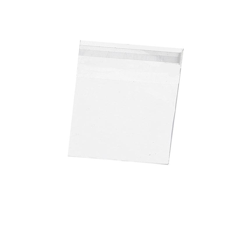 100X Translucent Plastic Candy Packaging Bags Self Adhesive Cookie Biscuit Bags - 10*15