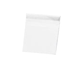 100X Translucent Plastic Candy Packaging Bags Self Adhesive Cookie Biscuit Bags - 10*13