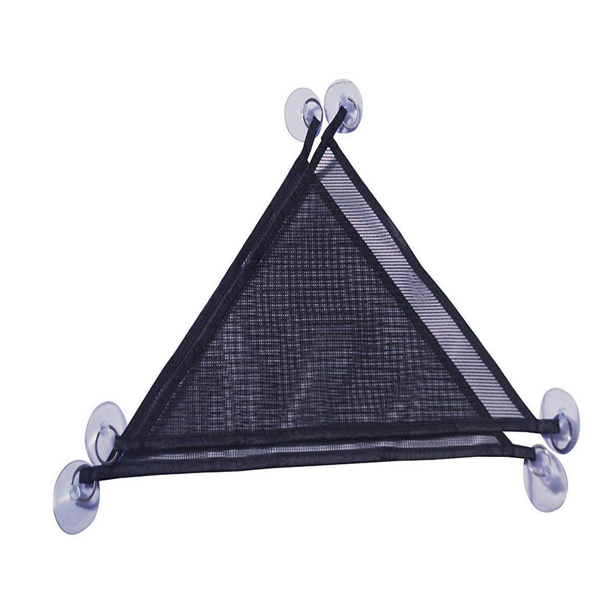 Aquarium Decor: 2x Reptile Hammock for Small Large Bearded Dragon Lizard Reptile Snakes Black - Small