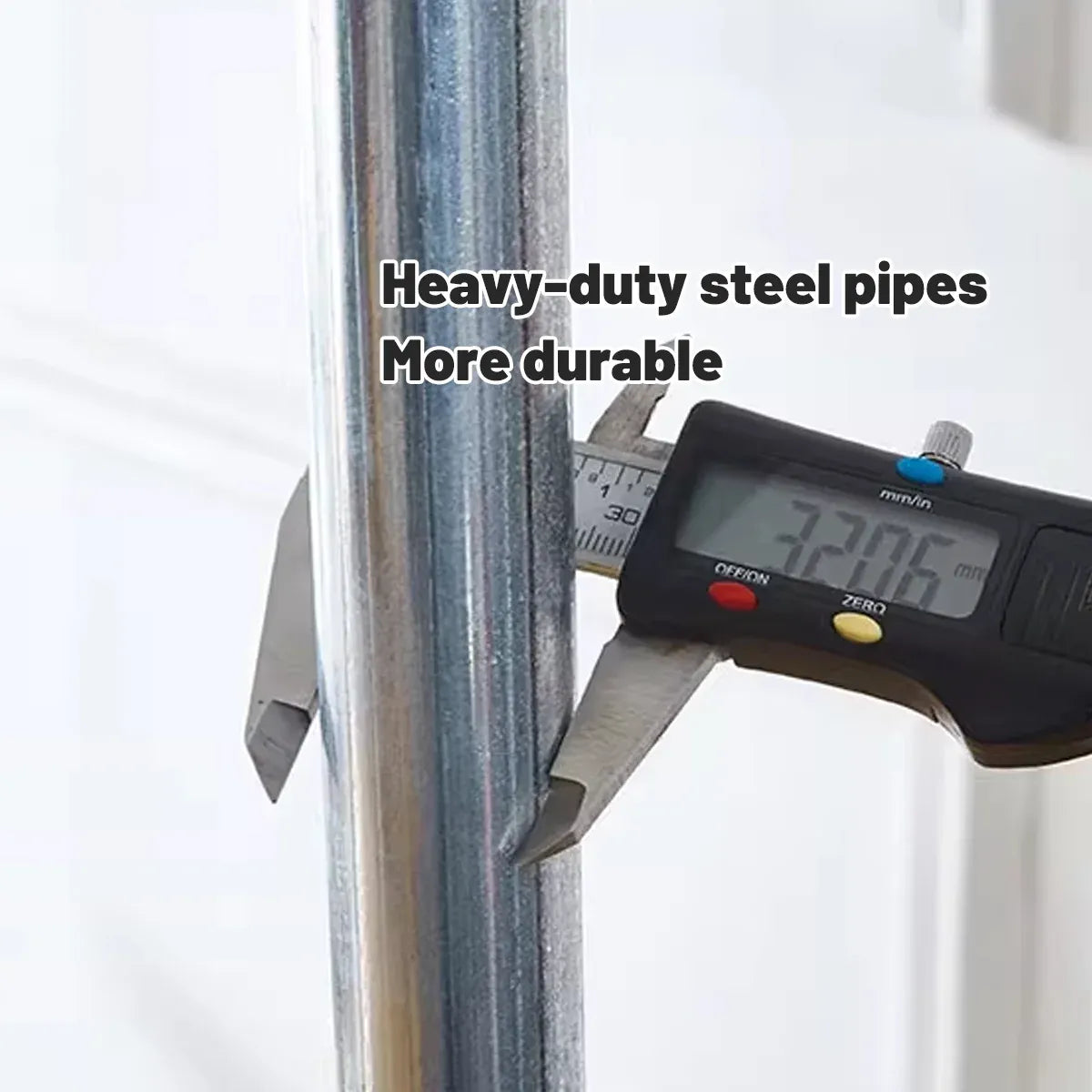 Simple Floor-Standing Single-Pole Clothes Drying Rack Portable Stable Structure