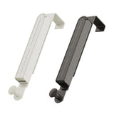 Bathroom Cabinets, Cupboards & Storage: Folding Behind the Door Hook Hanger Clothes Hat Hanger Wall Mounted Organizer - Grey