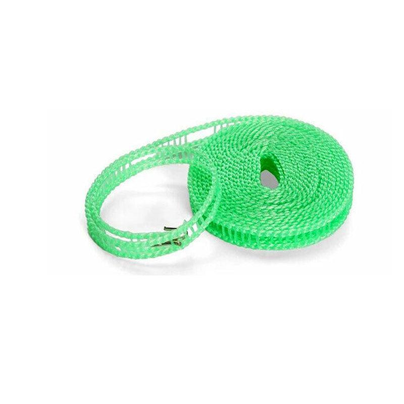 Food Dehydrators: Portable 5M Travel Clothes Line Washing Rope Non Slip Airer Laundry Clothesline - Blue