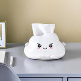 Toilet Paper Holders: Cute Cartoon Clouds Plastic Tissue Box Desktop Drawer Organizer Storage Box