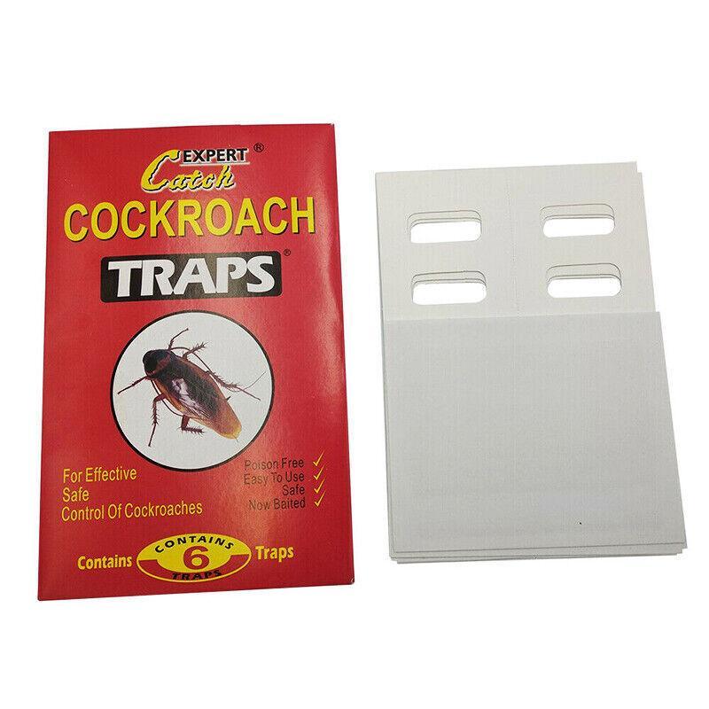 Outdoor Lights: 18Pcs /3 Pack Cockroach Bait Sticky Glue Cockroaches Insect Bug Pest Au