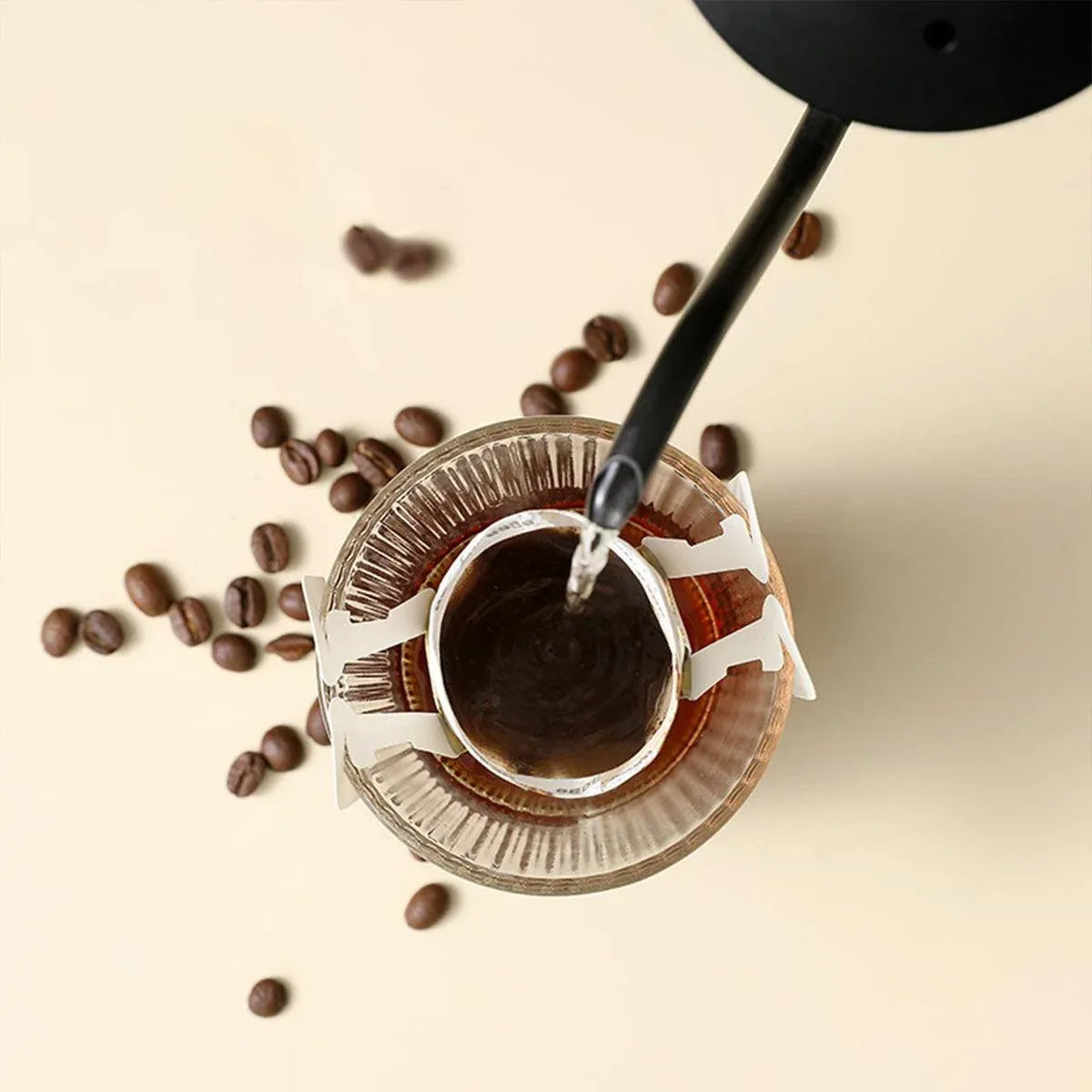 100pcs Hanging Ear Coffee Filter Hand Brew Drip Bag Disposable Coffee Filter