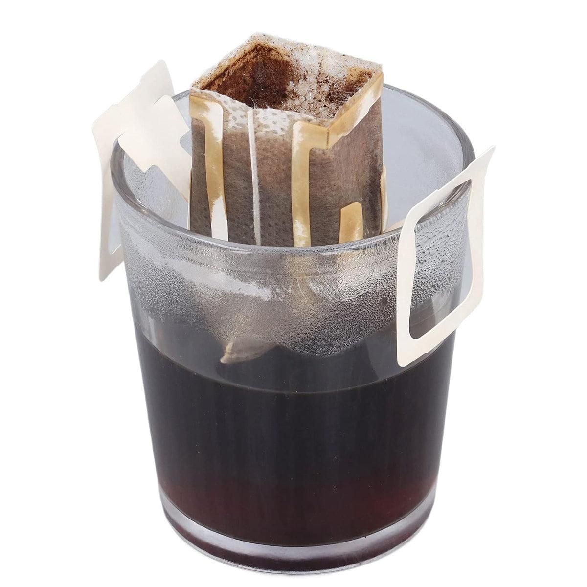 100pcs Hanging Ear Coffee Filter Hand Brew Drip Bag Disposable Coffee Filter