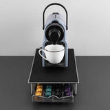 Coffee Machines & Accessories: Coffee Capsule Drawer Holder for 40 Nespresso Pods with Non-Slip Top Rack