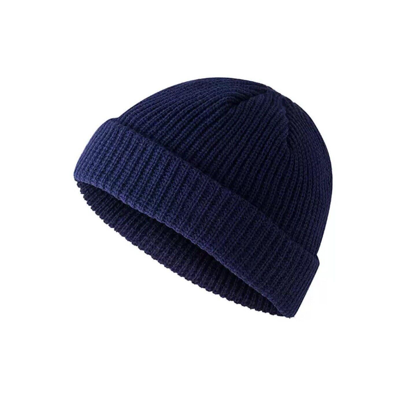 Women's Sleepwear: Men Women Mini Fisherman Beanie Winter Spring Hat Soft Knitted Docker Skull Cap - Army Green