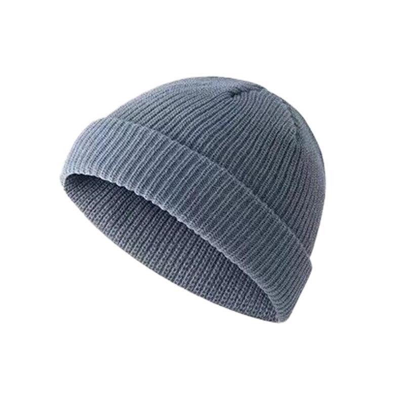 Women's Sleepwear: Men Women Mini Fisherman Beanie Winter Spring Hat Soft Knitted Docker Skull Cap - Orange Pink